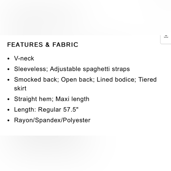 NWOT Maxi Dress Size Medium - Picture 5 of 5